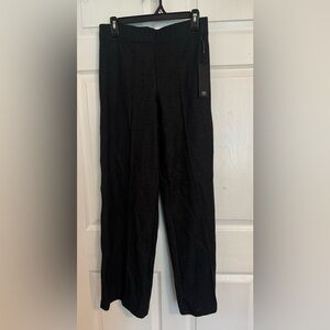 Jones New York Women’s Black Dress Pant Wide Leg High Rise Size Small